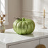 Dovleac decorativ verde 17cm