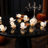 Ghirlandă luminoasă Halloween cu 20 mini fantome LED 220cm