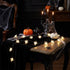 Ghirlandă luminoasă Halloween cu 20 mini stafii LED 220cm