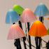 Set 8 lămpi solare colorate de grădină LED 450cm