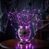 Instalație de Crăciun și Halloween 100 mini LED, mov, fir cupru 15m