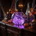 Instalație de Crăciun și Halloween 100 mini LED, mov, fir cupru 15m