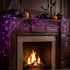 Instalație de Crăciun și Halloween 100 LED mov, 8m