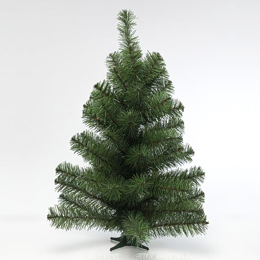 Brad artificial decorativ 61 ramuri, verde, 80cm