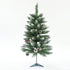 Brad artificial decorativ nins, cu conuri, verde, 90cm