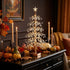 Copac decorativ cu cristale acrilice cu LED 60cm