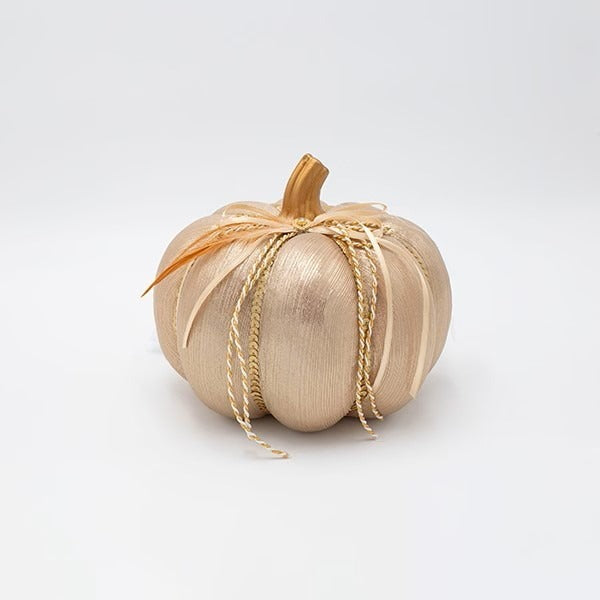 Dovleac decorativ auriu 15cm