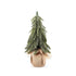 Brad artificial decorativ în ghiveci, verde, 36cm