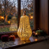 Dovleac decorativ auriu cu LED 24cm