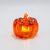 Dovleac decorativ portocaliu cu LED 8cm