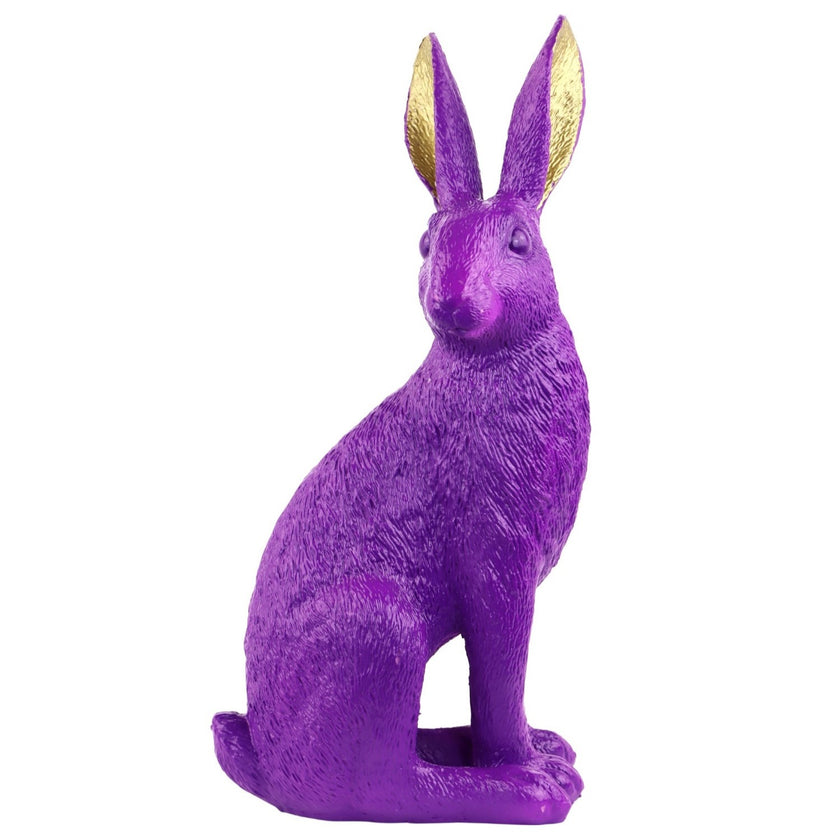 Iepuraș de Paște mov 38cm
