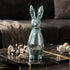 Iepuraș de Paște albastru discoball 42cm