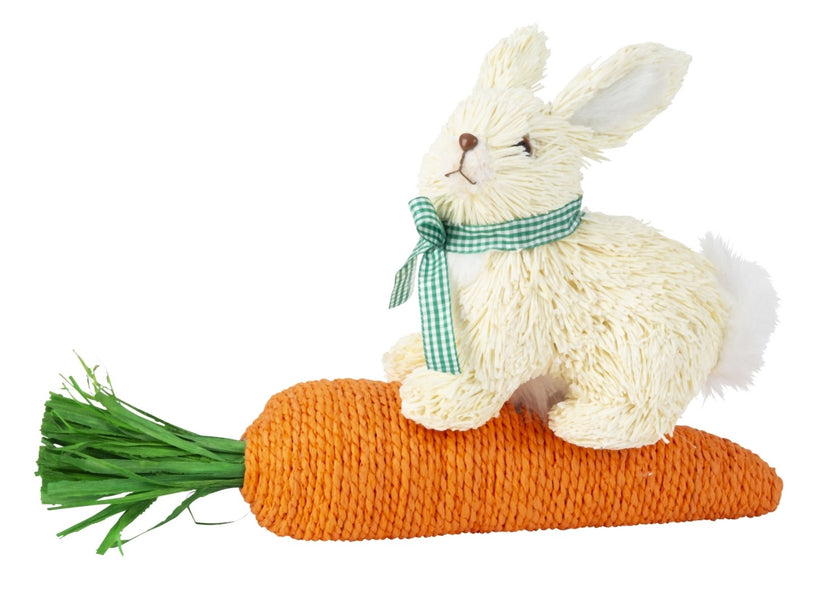 Iepuraș de Paște pe morcov gigant 42cm