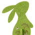 Iepuraș de Paște din pâslă verde 25cm