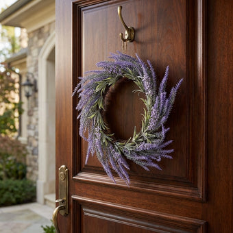 Coroniță decorativă cu lavandă 40cm