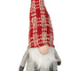 Gnom decorativ de Crăciun cu pălărie lungă roșie